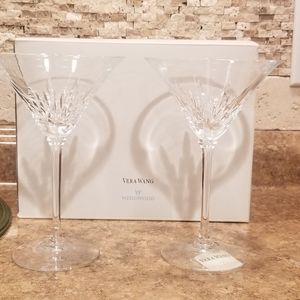 Vera Wang Dutchesse Martini glasses